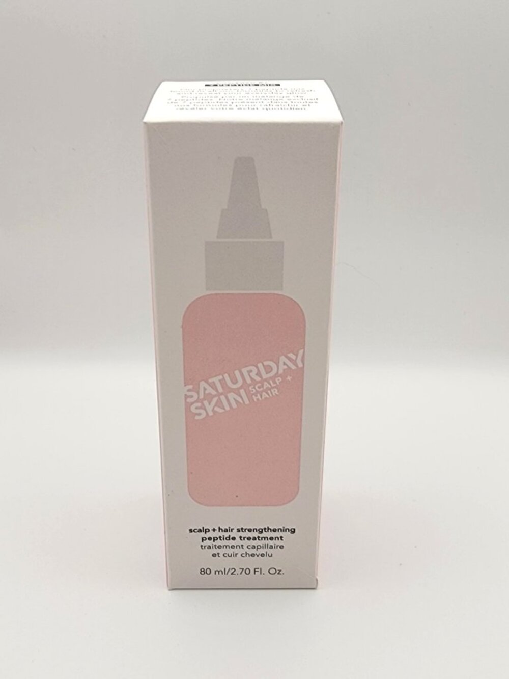 Saturday Skin Scalp Hair Strengthening Peptide Treatment 80ml  Serum Hair Growth